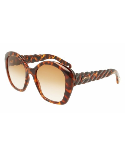 Lanvin LNV628S-214: Damen Sonnenbrille Braun, Ø 54mm - Elegant
