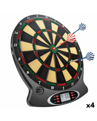 Elektronische Zielscheibe Colorbaby - 38x43cm, 4 Stück - Darts und Spaß!
