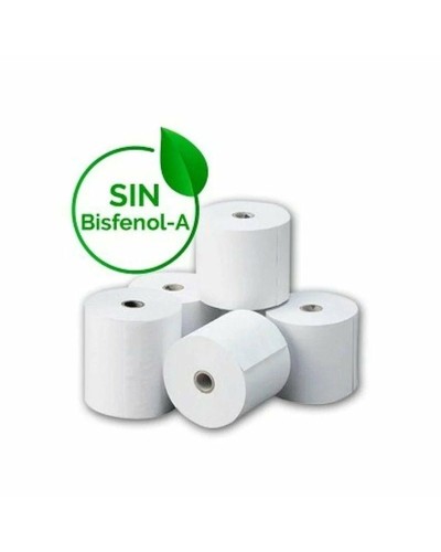 Rollo de Papel Térmico 57x35mm - 10uds - Sin BPA - Caja Registradora

