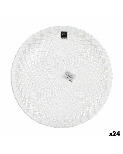 Eetbord La Mediterránea Diamond ø 27 x 2 cm (24 Stuks)