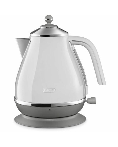 Bollitore DeLonghi KBOV2001.W Bianco 1.7L Acciaio Inox - Potente e Elegante
