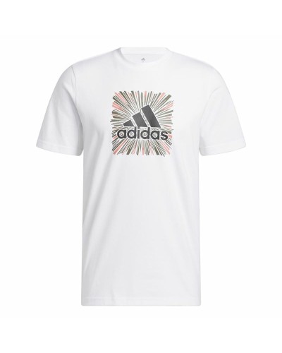 Heren-T-Shirt met Korte Mouwen Adidas Sport Optimist (XS)
