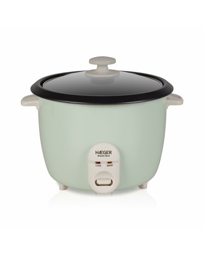 riisinkeitin Haeger RC-18L.002A Vihreä Ruostumaton teräs Muovinen 50 W