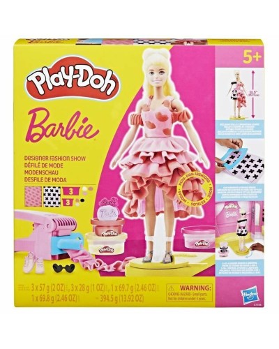 Pâte à modeler en argile Play-Doh Barbie Designer Fashion Show Multicouleur