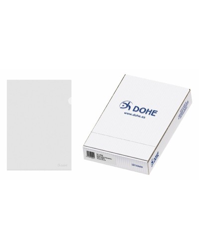 Document Holder DOHE Transparent A4 100 Pieces