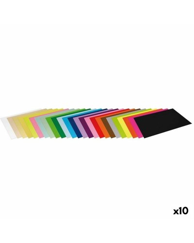 Pappe Fabrisa Bunt 50 Stücke (10 Stück)