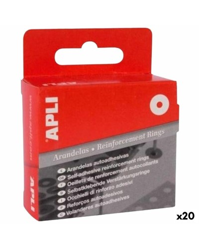 Arandelas Apli Transparente 200 Piezas (20 Unidades)