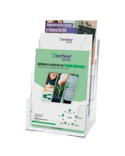 Présentoir de comptoir Archivo 2000 Transparent A5 polystyrène