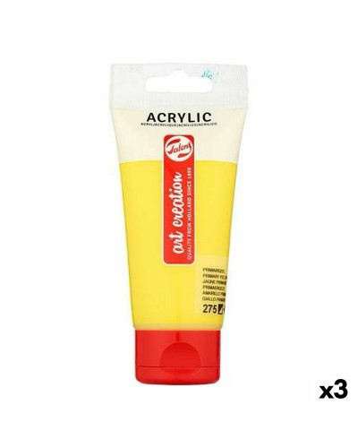 Pintura acrílica Talens Art Creation Amarillo 75 ml (3 Unidades)