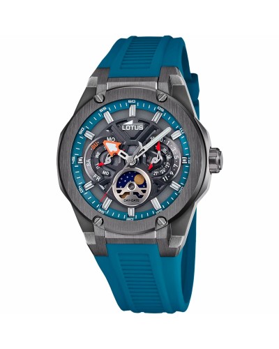 Lotus Men's Watch 18946/2 Steel Blue Silver | Chronograph
