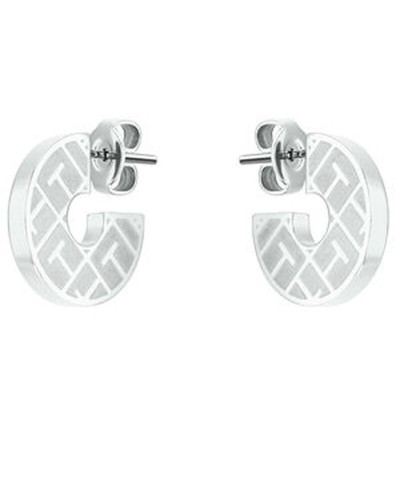 Tommy Hilfiger Orecchini Donna Acciaio Inox 2780480 Logo Iconico
