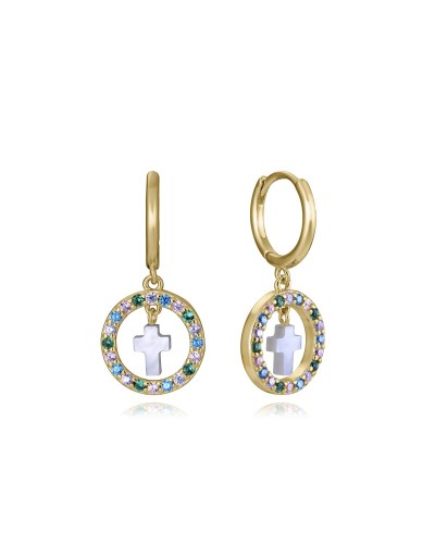 Viceroy Boucles d'oreilles Argent 925 Femme Pendantes Élégantes 15118E100-39
