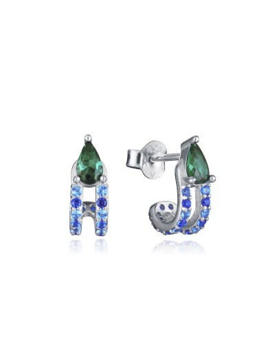 Viceroy Pendientes Plata 925 Mujer - Colgantes Elegantes con Circonitas
