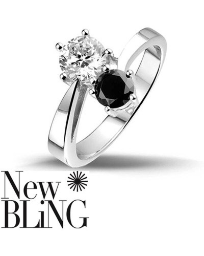 Anillo de Mujer New Bling Plata 925 Talla 56 - Elegante y Refinado
