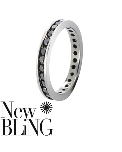 Damenring New Bling Silber 925 Größe 58 - Elegant und Raffiniert
