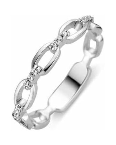 Bague Femme New Bling 9NB-0440-50 Argent Sterling Zircones Taille 50
