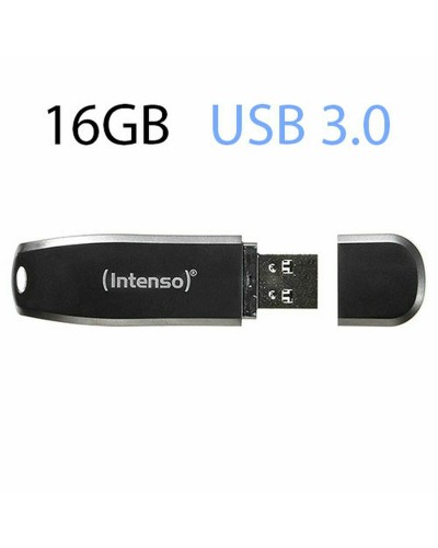 Clé USB INTENSO Speed Line Noir 16 GB