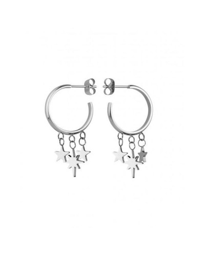 Rosefield Pendientes Mujer Muses J216 Oro Rosa - Elegantes y a la Moda
