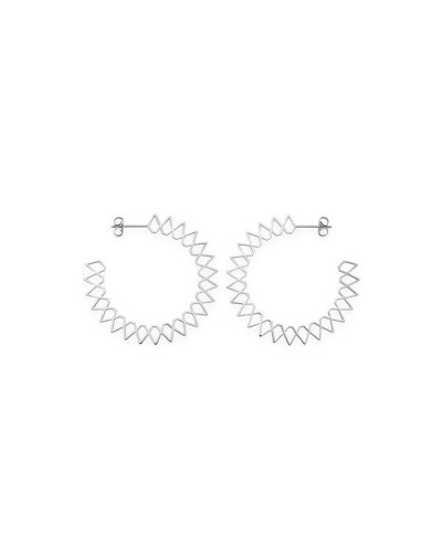 Rosefield Boucles d'Oreilles Femme Pendantes Argent Rose - Élégantes & Tendance JSPHS-J064
