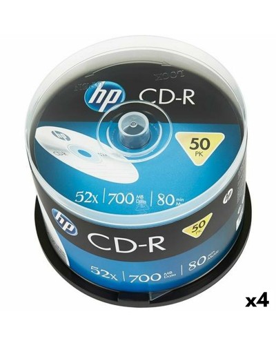 CD-R HP 700 MB 52x (4 osaa)