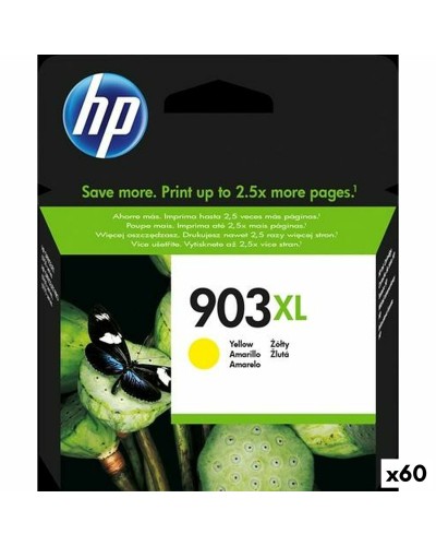 Original Ink Cartridge HP Nº 903XL Yellow (60 Units)