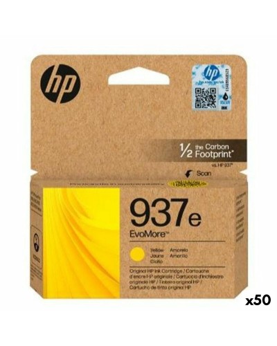Cartuccia ad Inchiostro Originale HP Nº 937E Giallo (50 Unità)