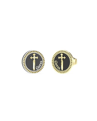Guess Pendientes de Mujer Dorados con Cristales - JUME04021JWYGBKT-U
