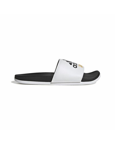 Adidas Adilette Comfort: Herren Badeschuhe Weiß, Extra Dämpfung
