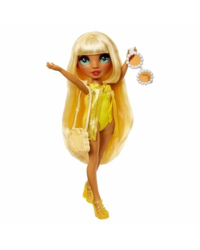 Rainbow High Swim & Style Sunny Yellow - Muñeca Bebé con Accesorios
