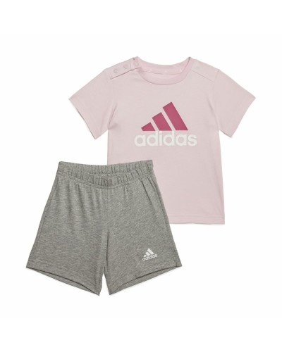 Sportsoutfit voor baby Adidas Essentials Organic Multicolour
