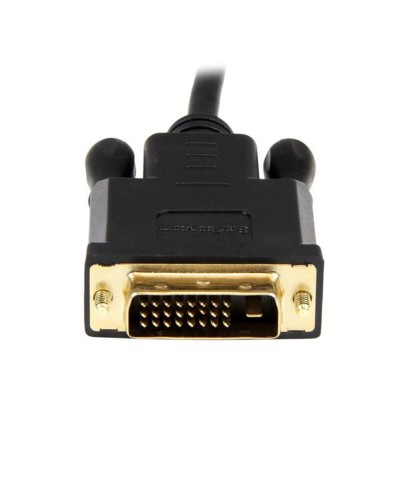 DisplayPort - DVI Adapteri Startech DP2DVIMM3BS Musta 90 cm