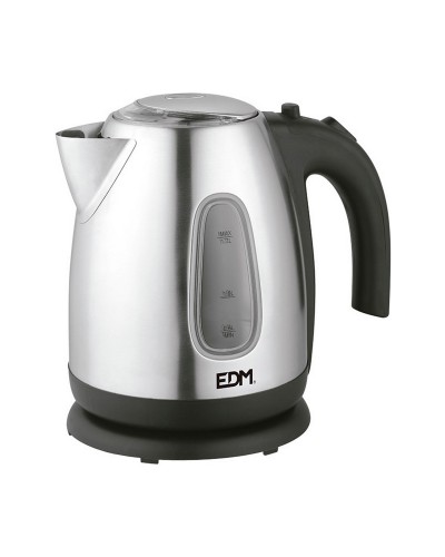 Wasserkocher EDM Schwarz Edelstahl 1.7L 2200W
