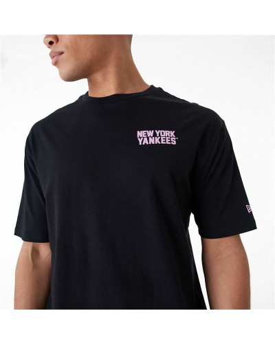 Miesten T-paita New Era  WORDMARK OS TEE NEYYAN 60435524  Musta (L)