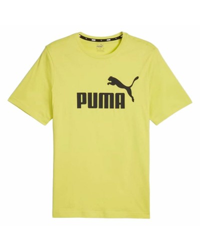 Puma ESS Logo Tee Herren: Kurzarm T-Shirt aus Baumwolle - Größe S
