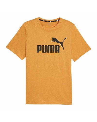 Puma ESS Logo Tee Uomo - Maglietta Maniche Corte Cotone Grigio (M)

