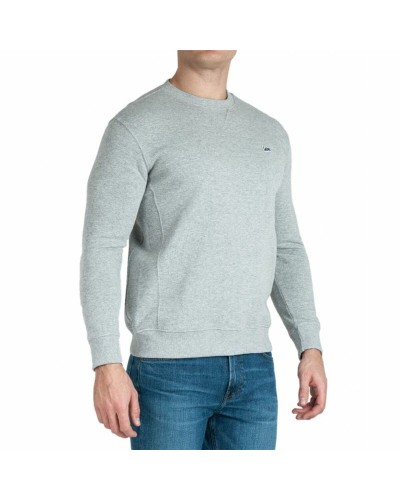 Lee Sweat Homme Plain Crew Sws - Col Rond Décontracté Coton
