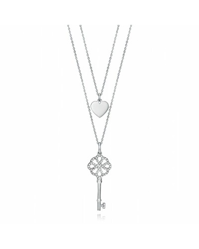 Viceroy Collier Femme Acier Inoxydable Argent - Bijou Élégant 15063C01010
