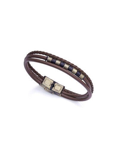 Viceroy Pulsera Hombre Acero Inoxidable Malla Metálica Elegante 1482P01011
