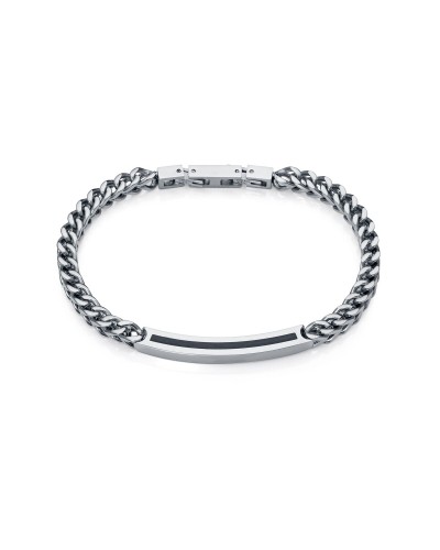 Viceroy Bracelet Homme Acier Inoxydable Maille Milanaise 21cm Élégant
