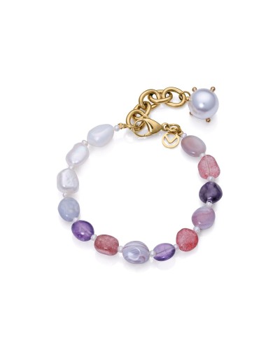 Viceroy Bracelet Femme Acier Argent - Élégant & Raffiné - Bijou Tendance
