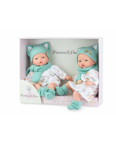 Marina & Pau Babypuppe Realistisch 45cm - Rollenspiele Kinder
