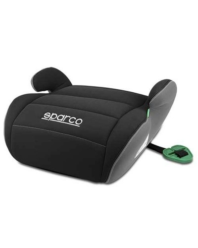 Sparco Car Booster Seat F100Ki R129 - Black/Grey - ECE R129 Approved - Comfort & Safety
