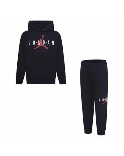 Jordan Full Sportswear Set Child Black - Sustainable Training Suit

