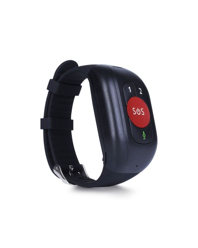 LEOTEC Smartwatch LESB01R Schwarz - Fitness-Tracking & Smartphone-Benachrichtigungen
