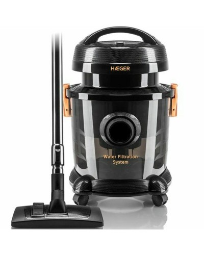 Haeger VC-12W.044A Aspirateur avec Sac, 1200W, 9L - Noir

