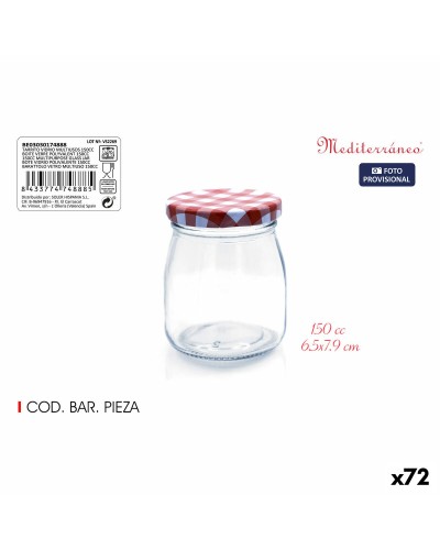 Burk Mediterraneo Glas 150 ml (72 Antal)