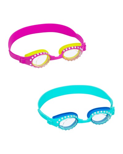 Bestway Schwimmbrille Kinder - Anti-Beschlag-Gläser - Komfort und Schutz
