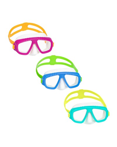 Bestway Masque de Plongée pour Enfants - Verres Réglables - Snorkeling Piscine
