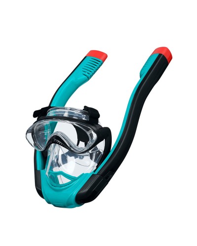 Bestway Set Maschera e Tubo Bambini +3 Anni - Fasce Anatomiche - Piscina Spiaggia
