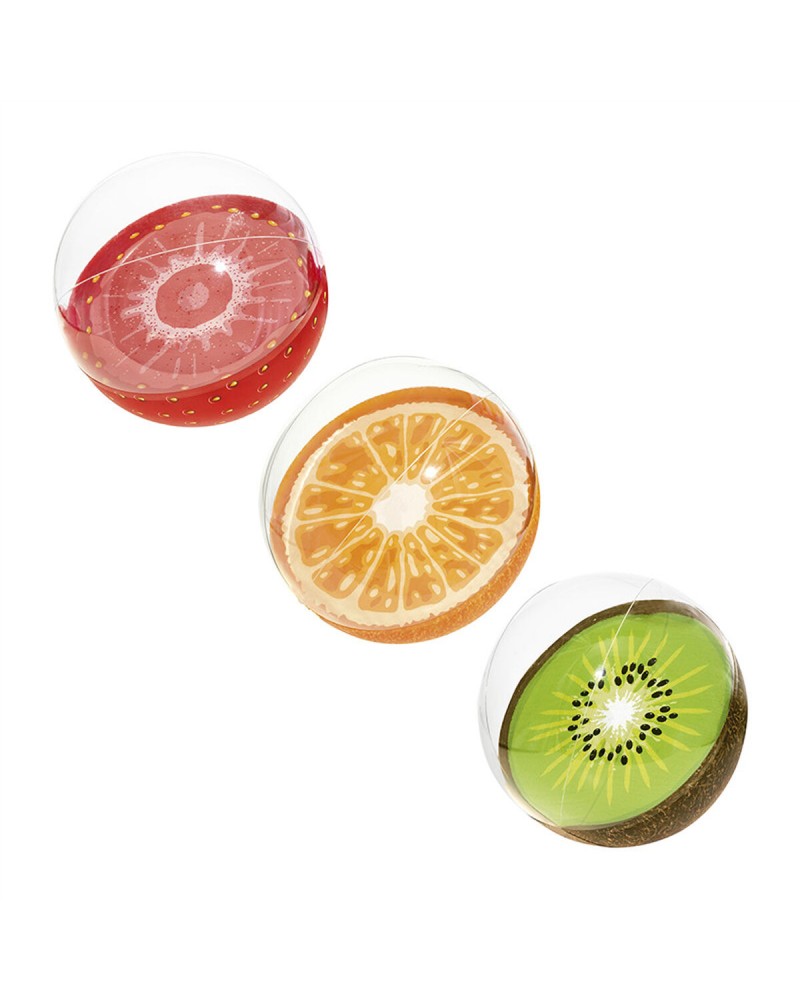 Bestway Palla Gonfiabile Multicolore Frutta - Gioco Piscina Spiaggia
